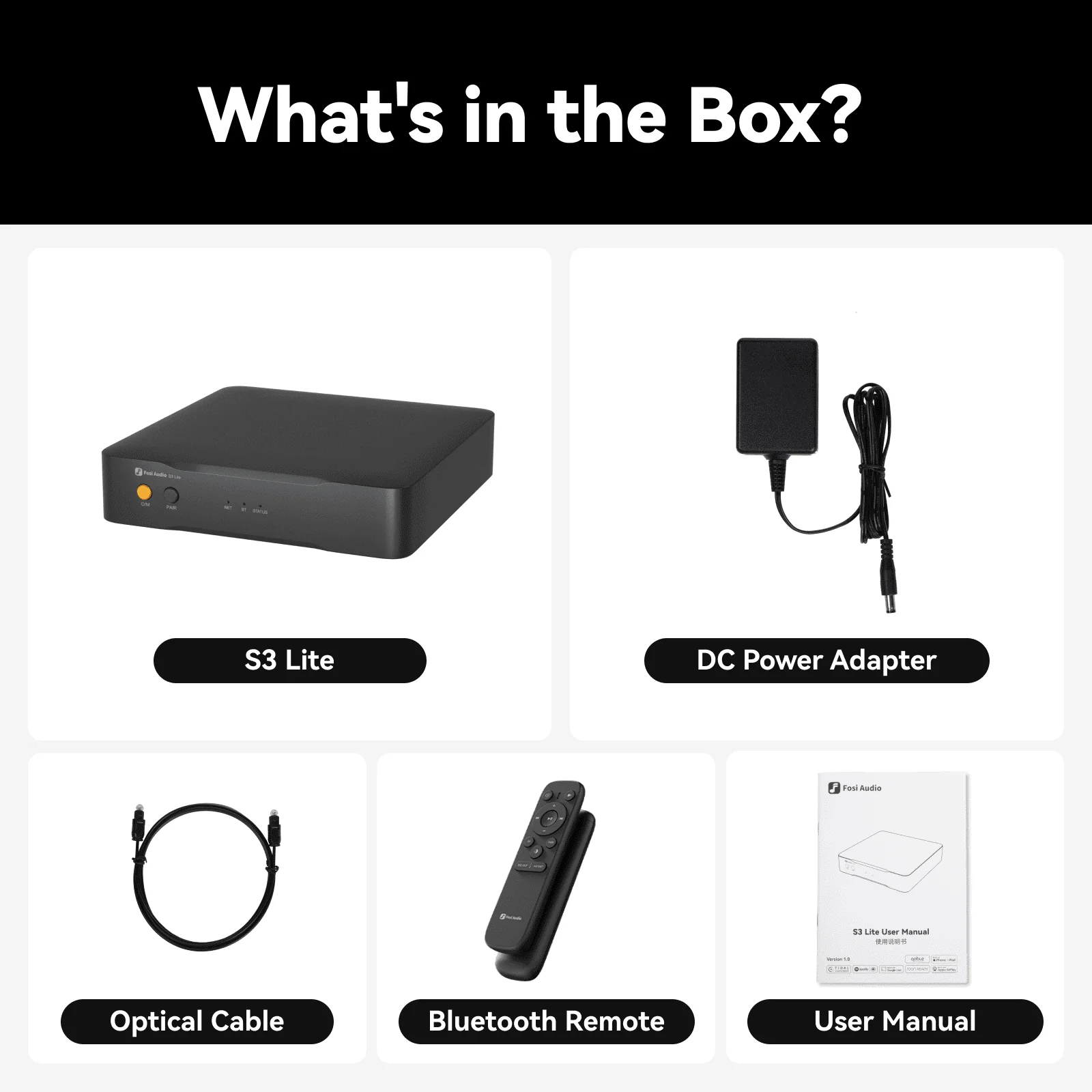 Fosi Audio S3 Lite